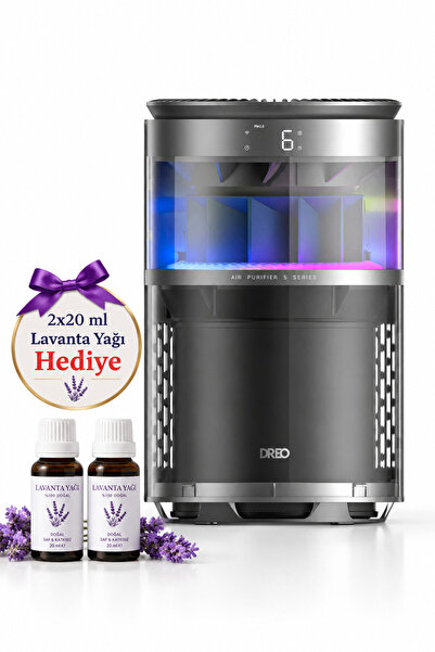 530AS Hava Temizleyici 2x20 ml Lavanta Yağı Hediye