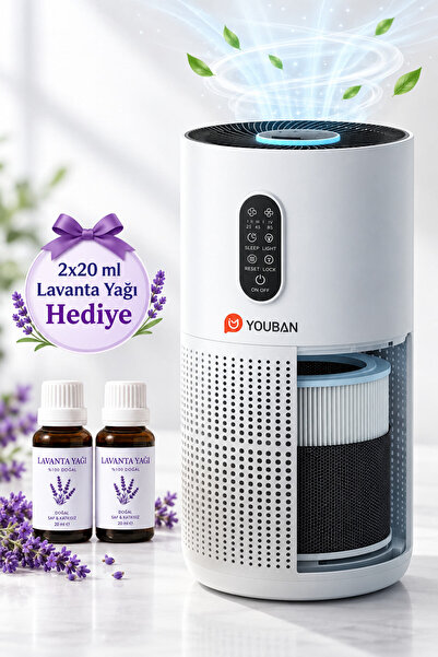M03N Aura Hava Temizleyici 2x20 ml Lavanta Yağı Hediye