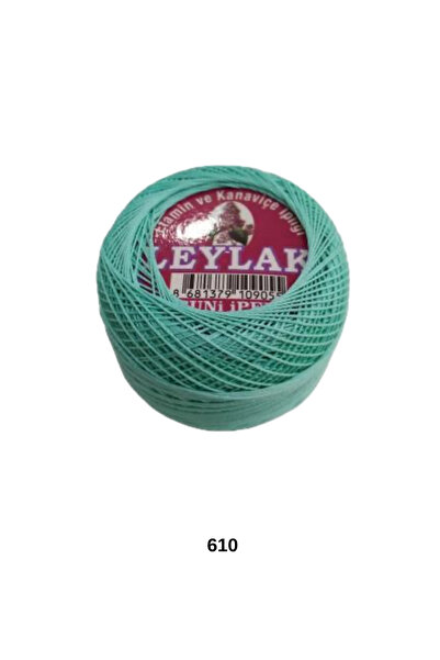 hobi dünyası evim 1 Piece of Lilac Etamin Cross-Stitch Thread 6 Ply No:12 - C...