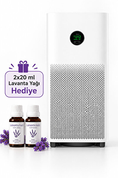 Mijia Smart Air Purifier 6 Hava Temizleyici 2x20 ml Lavanta Yağı Hediye
