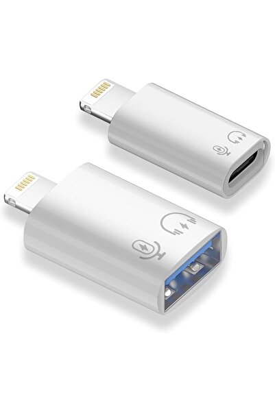 X SPRING OTG Adapter, Dual Port Type C and Connector, File Transfer Adapter C...