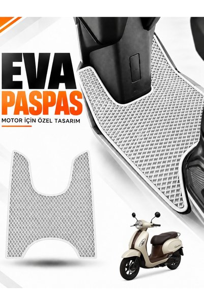 Guerrino Arora Cappuci̇no Compatible Eva Motorcycle Mat Scooter Foot Mat Moto...