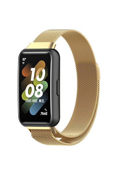 XGSM Curea tip brățară milaneză pentru Huawei Band 7, Auriu