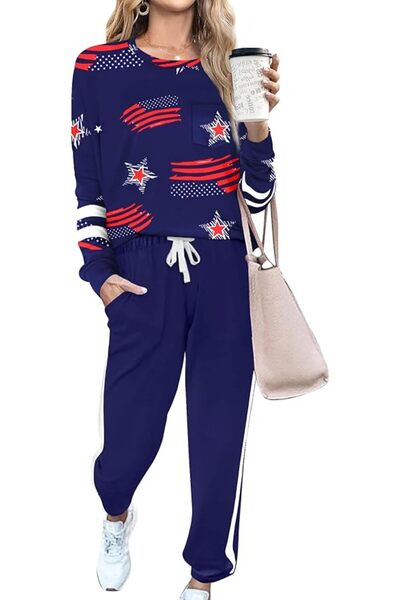 GENERAL RUBZOOF Women Womens Lounge Sets 2 Piece Fall Outfits Casual (pack of 2)