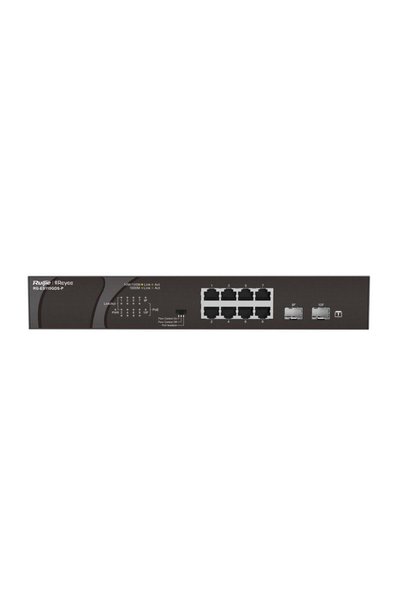 RUIJIE REYEE RG-ES110GDS-P 8 PORT GIGABIT + 2X1GB SFP UPLINK 120W POE SWITCH
