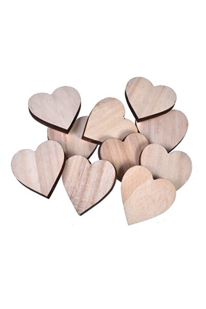 OEM Set 17 Inimi Decorative din Lemn – Accente pentru Masă și Decorațiuni Cre...