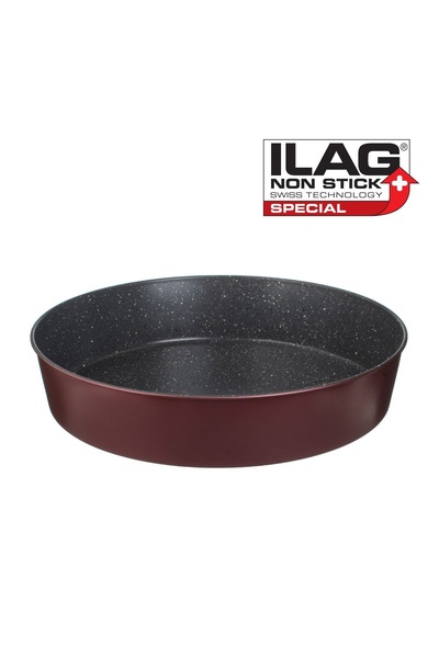 OEM Tavă Copt Neaderentă Metalică Rotunda ILAG Ø30x6cm