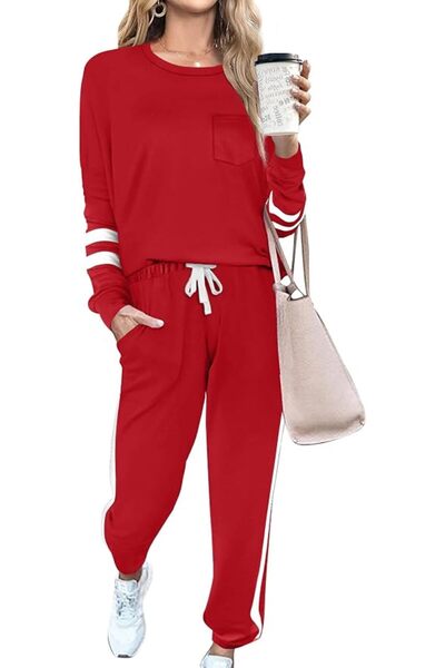 GENERAL RUBZOOF Women Womens Lounge Sets 2 Piece Fall Outfits Casual (pack of 2)