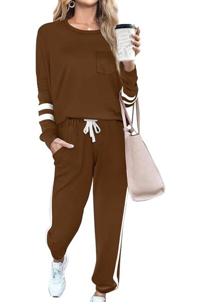 GENERAL RUBZOOF Women Womens Lounge Sets 2 Piece Fall Outfits Casual (pack of 2)