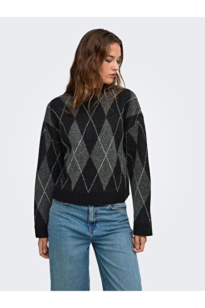 ONLY Pulover tricotat ONLRHOMBUS Pulover tricotat