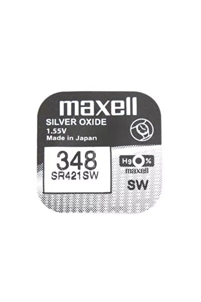 Maxell Baterie ceas SR421SW V348 1.55V oxid de argint 1 buc.