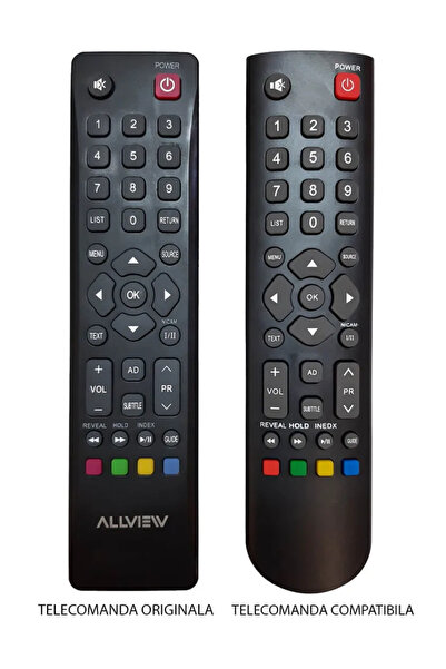 Class Telecomanda inlocuitoare compatibila pentru TV Allview 32ATC5500-H1-1 I...