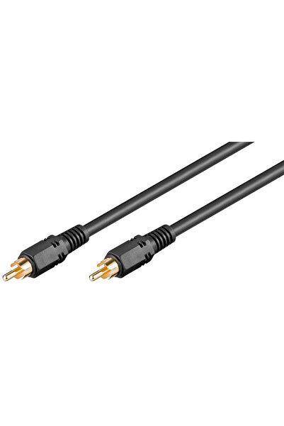 goobay Cablu digital audio coaxial RG59 RCA S/PDIF 20m tata-tata 50339