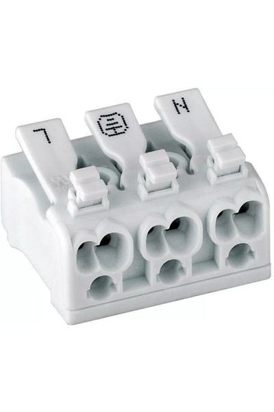goobay Conector cu terminal rapid 16A, conexiuni 0.5-2.5 mm, secțiuni 0.50-0....