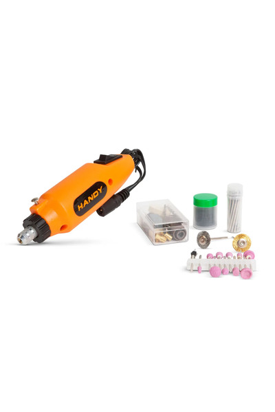 Handy Set masina pirogravat slefuit 230V 78 componente