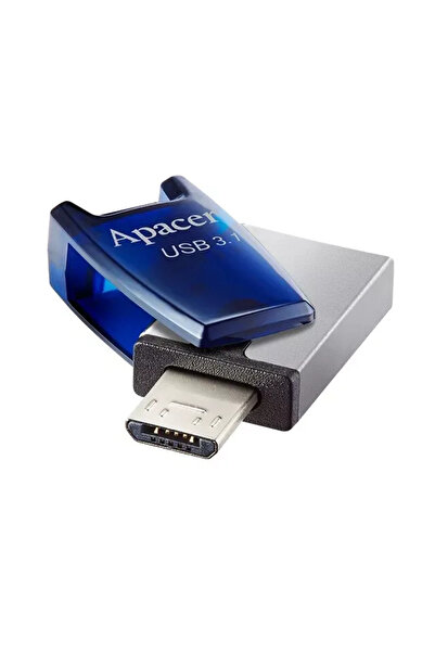 Apacer Memorie flash USB 3.1 64GB OTG albastru AH179BE AP64GAH179U-1