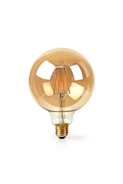 Nedis Bec Wi-Fi Smart LED cu filament E27 125mm 5W 500lm 2700K auriu