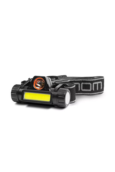 Phenom Lanterna LED 3W 40-120lm COB + SMD de cap cu acumulator Li-ion 1200mAH...
