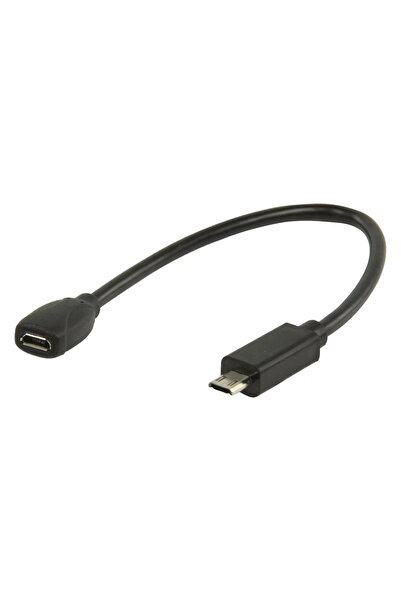 VALUELINE Cablu adaptor MHL mama - MHL SIII tata micro USB 11 pini 0.2m negru