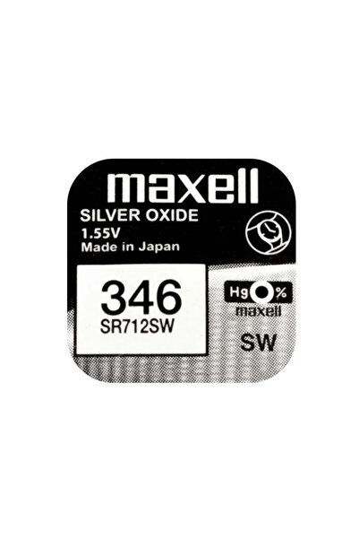 Maxell Baterie ceas SR712SW V346 1.55V oxid de argint 1 buc.
