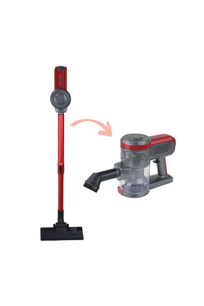 OEM Aspirator Vertical cu Fir 600W, Rezervor 700 ml și Filtru de Aer, Roșu – ...