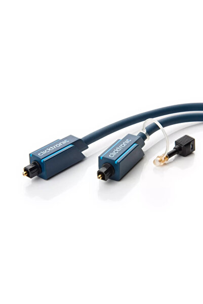 CLICKTRONIC Cablu optic Toslink - Toslink plus adaptor 3.5 mm 15m