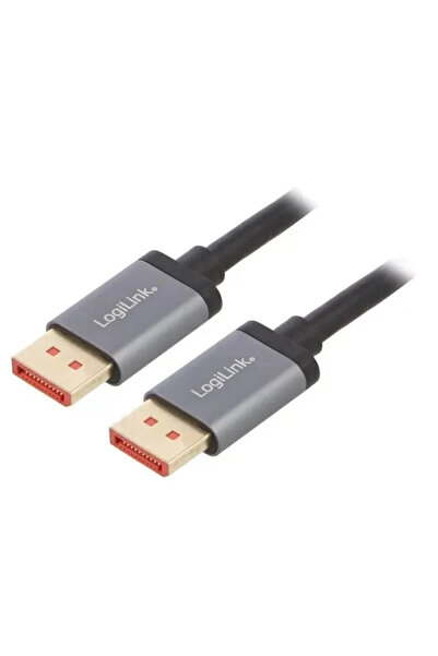 LogiLink Cablu DisplayPort v1.4 HDCP v2.2 tata-tata 2m negru CDA0105