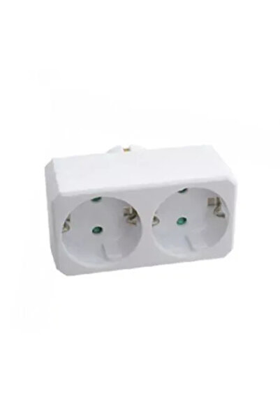 V-TAC Adaptor distribuitor 2 prize SCHUKO 2x 16A MAX 2300W
