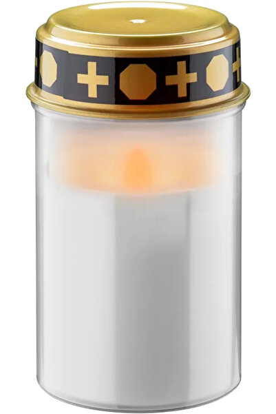 goobay Lumanare funerara LED alb cu efect palpaitor realist alb cald 2700K 64604