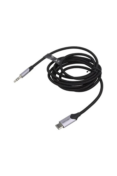 Vention Cablu Jack 3.5mm 3pin mufa tata - USB type C mufa tata nichelat 1.5m ...