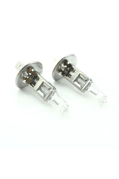 CarGuard Set de 2 becuri Halogen H1 55W +50% intensitate LONG LIFE 12V