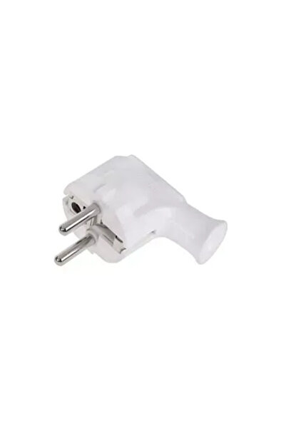 Elgotech Ștecher Schuko 90 WT-35 alb
