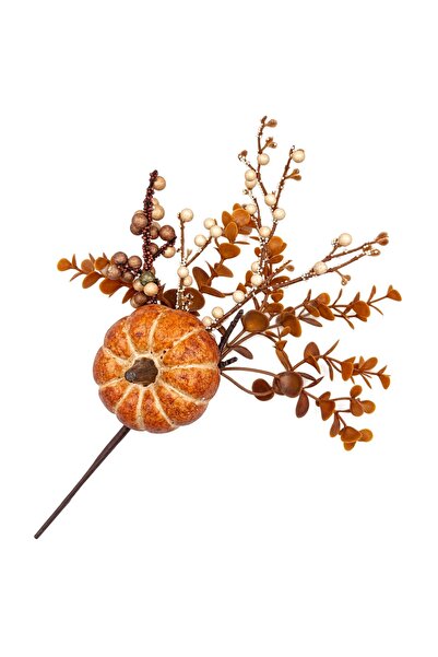 PRAVALIA CU SURPRIZE AMBER HARVEST Ramură decorativă de toamnă, Chihlimbar, 26 cm