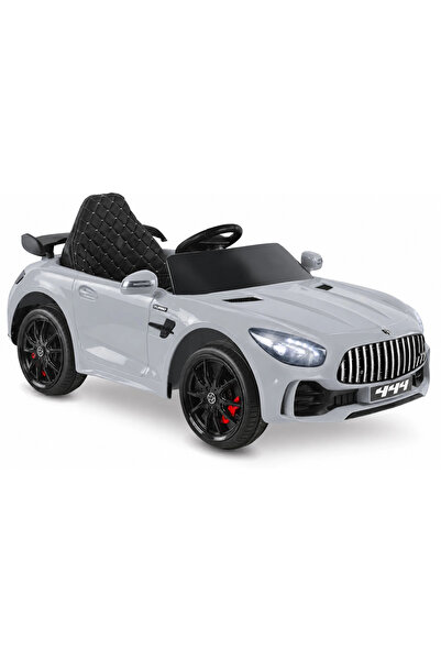 444 GTR SPORT 12V UZAKTAN KUMANDALI AKÜLÜ ARABA GRİ