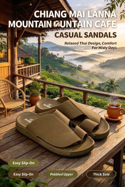 SoftSole KSA Men's Pebbled Leather Slide Sandals – Overlapping Upper with Bol...