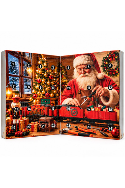 s-Eye Calendar de Advent bricolaj cu 24 de surprize, unelte si accesorii utile
