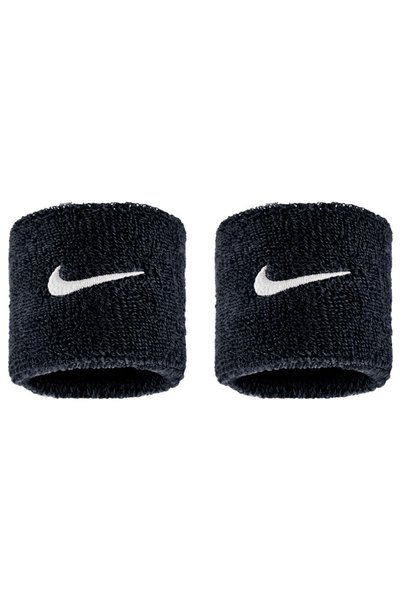Nike Swoosh Classic Erkek Siyah Antrenman Bileklik N.101.2405.010.OS