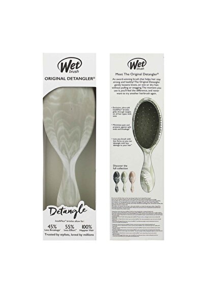 Wet Brush Original Detangler Κυματιστό Πινέλο Μαλλιών σε Στυλ Ακουαρέλας Πράσινο