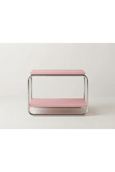CNRWOOD Baggboda Orta Sehpa Pembe