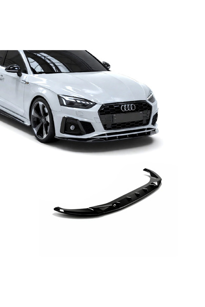 TMZ Garage Audi A5 S Line Facelift 2019-2024 Parlak Siyah V2 Ön Lip | Sportif...