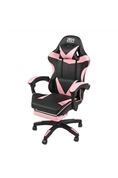 JRH Scaun Gaming Profesional JRH, King Size, Cadru Otel, Piele Sintetica, 130...