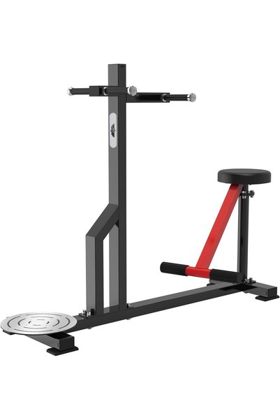 bq fitness جهاز تدوير الجسم للتمارين الخصرية والبطنية - جهاز تدوير ثابت للجسم مع مقعد ومنصة دوران