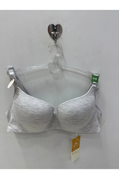 Belvü Underwire and Non-Support Empty Cup D. Grey Bra