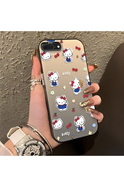 CHICASELUX Cute Cartoon Cat Style Case Compatible with iPhone 7 Plus/8 Plus, ...