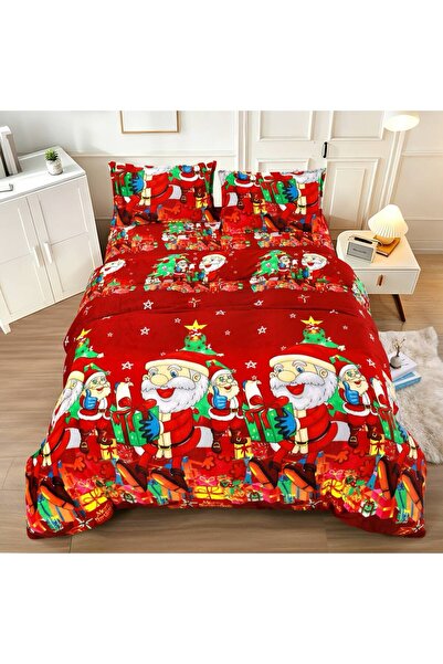 Truva Home Lenjerie de Pat Dublu Craciun, Magia Crăciunului | 6 Piese Finet |...