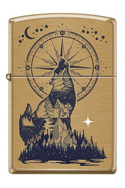 Zippo Çakmak Howling Wolf 204B-122079