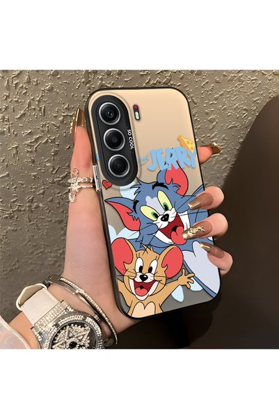 CHICASELUX Cute Cartoon Cat and Mouse Case for Tecno Camon 40 Pro 5g Compatib...