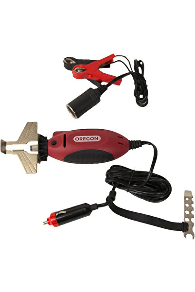 Oregon Sure Sharp Ηλεκτρικό Τροχιστικό Αλυσίδων 12V με Φις για Μπαταρία Αυτοκ...