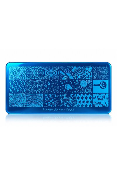 VB VIOLA BEAUTY NAIL ART STAMPING PLATE- NAIL ART DESEN YAPICI PLAKA -NAIL AR...