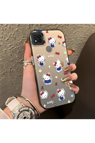 CHICASELUX Cute Cartoon Cat Style Case Compatible with Redmi 9C/10A, Shock-Ab...